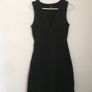 French Connection- forest green mini dress